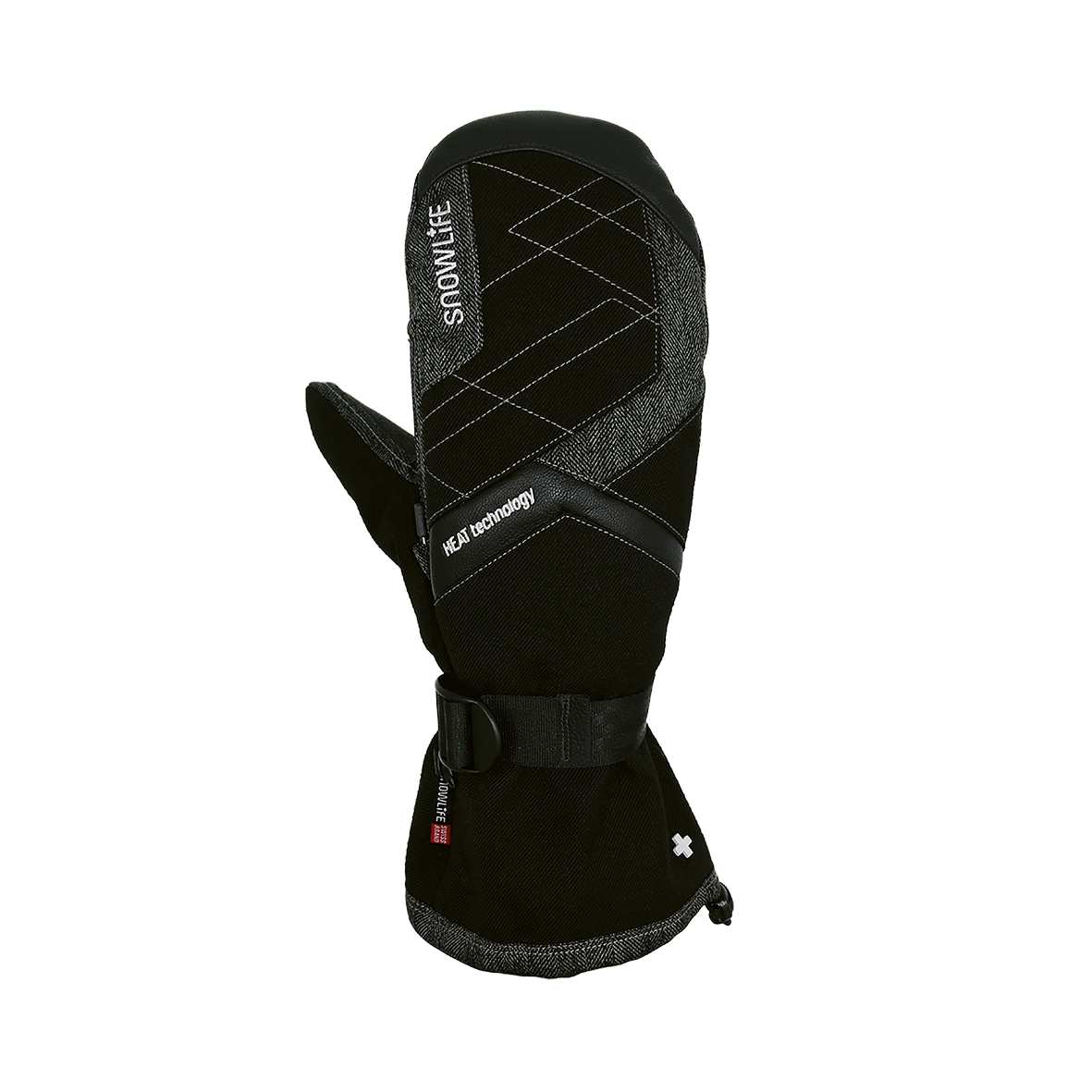 Thermo Mitten, Women, LL - Women, black