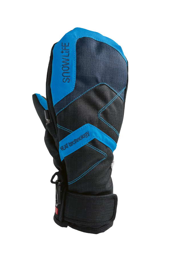 JR Thermo Mitten Short, Junior & Kids, black/turquoise, JM