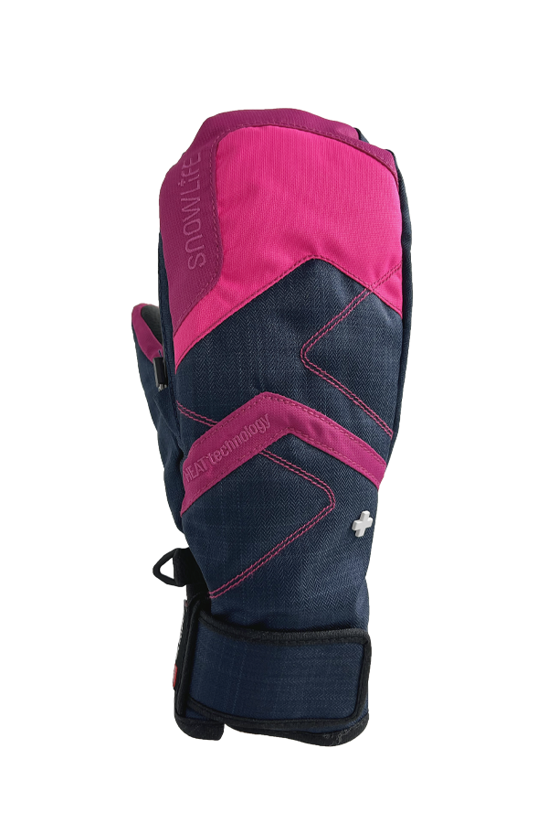 JR Thermo Mitten Short, Junior & Kids, navy/pink, JXL