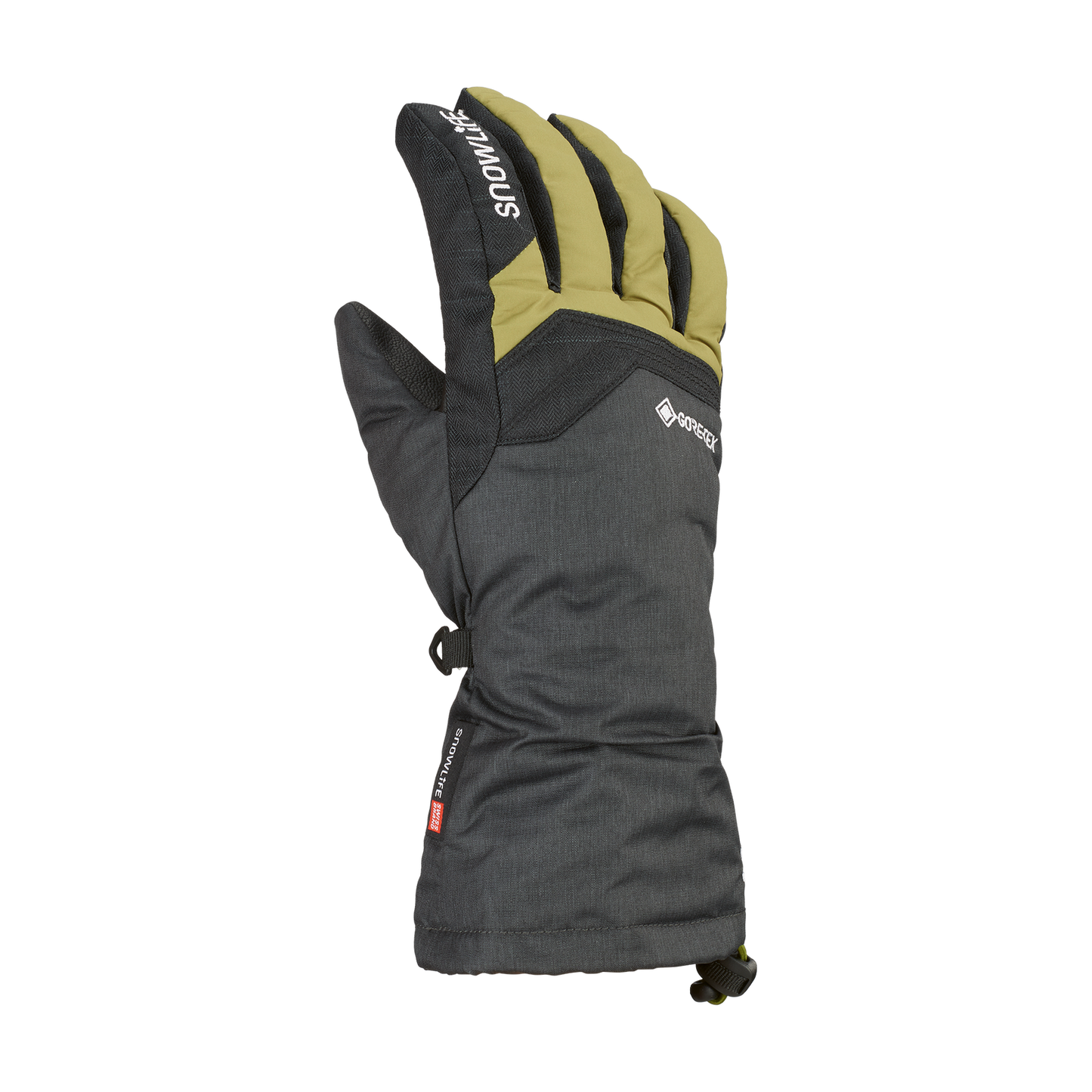JR Lucky GTX Glove, JXL, black/khaki, Junior & Kids