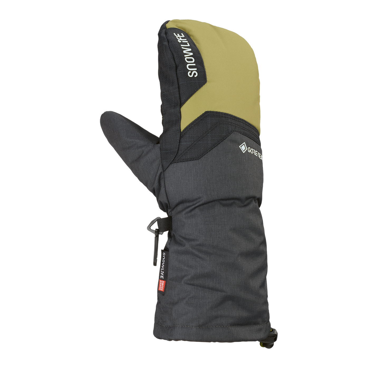 JR Lucky GTX Mitten, Junior & Kids, JXS, black/khaki