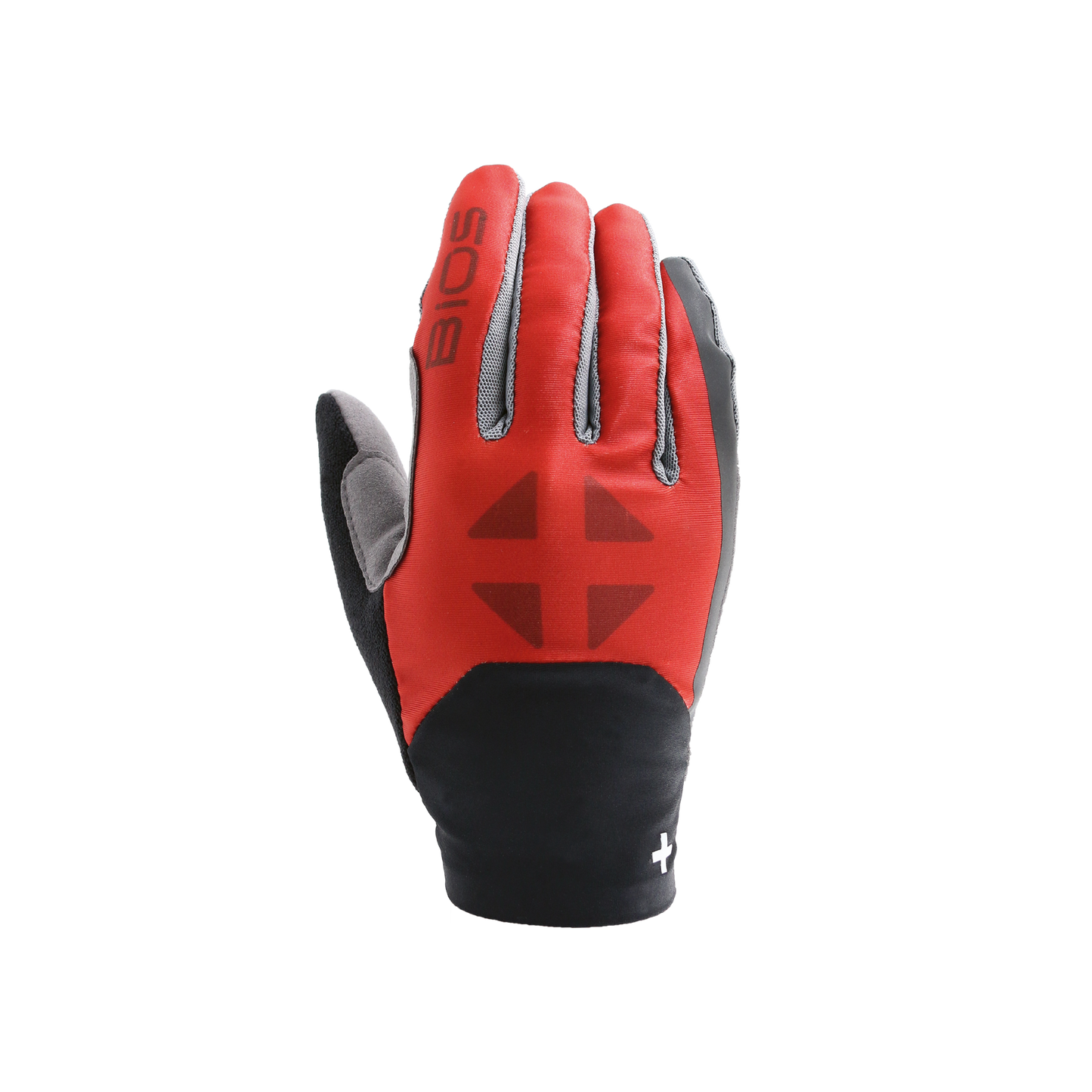 BIOS Hero Long Glove, Men, MS - Men, red