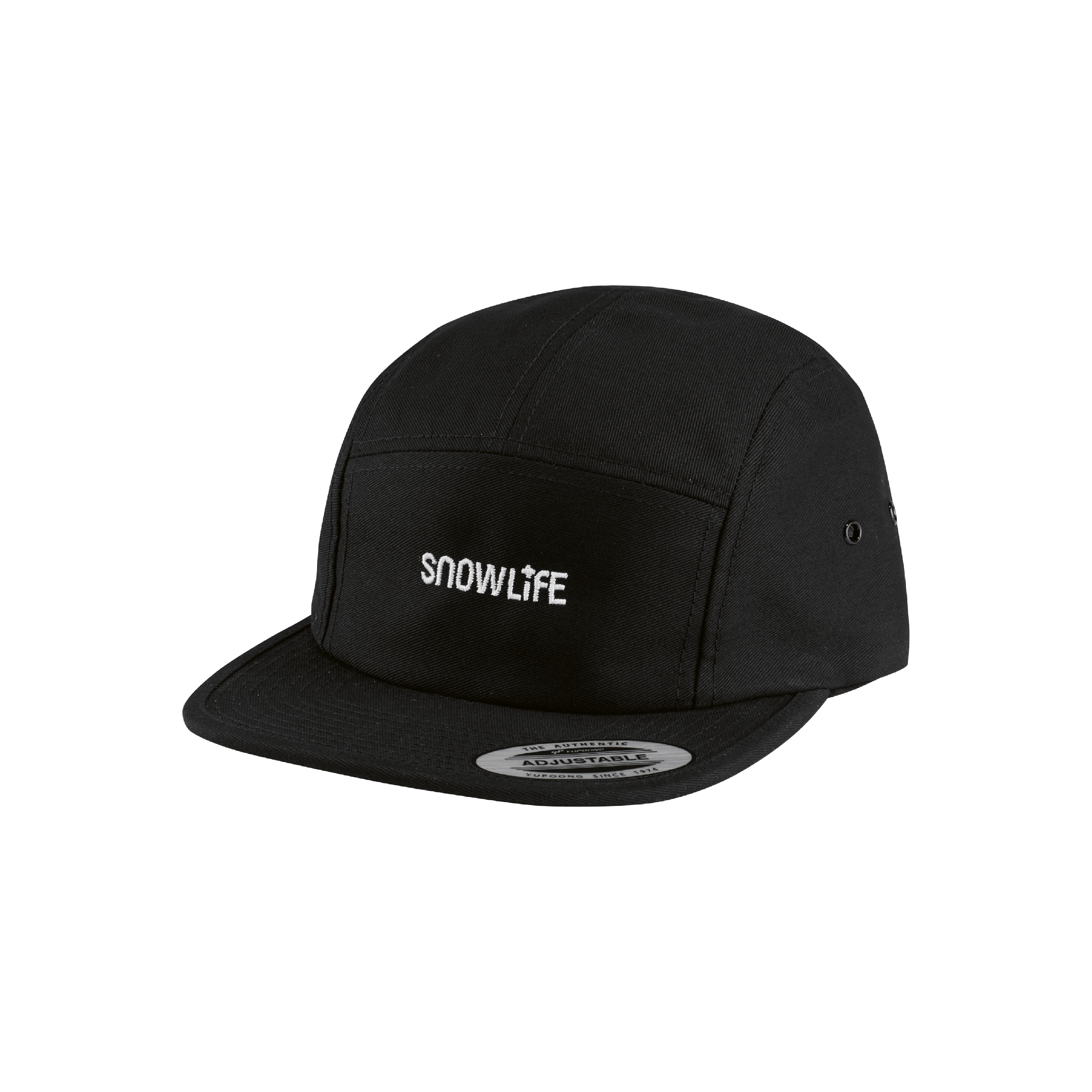 Classic Snowlife  5 Panel Cap, black, one size, Unisex