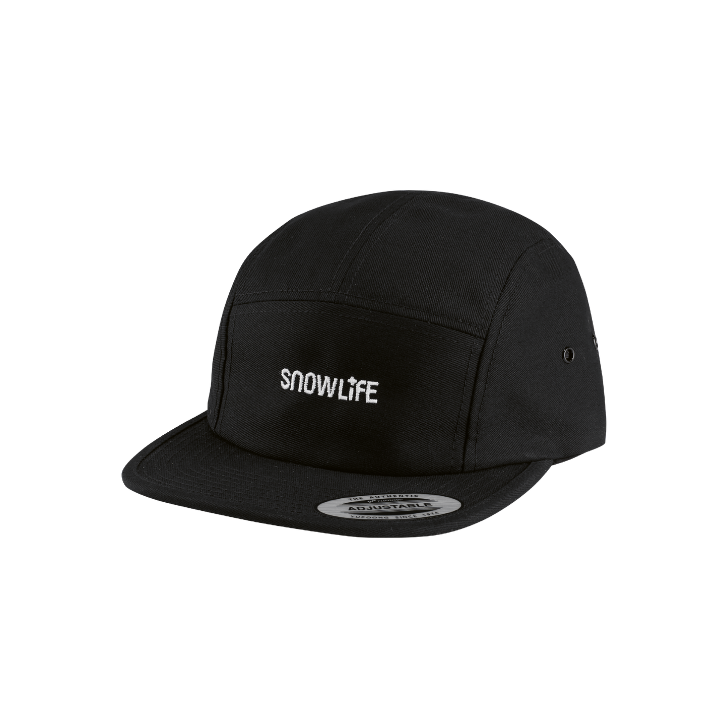 Classic Snowlife  5 Panel Cap, black, one size, Unisex