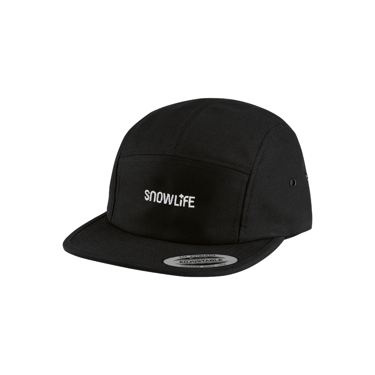 Classic Snowlife  5 Panel Cap, black, one size, Unisex