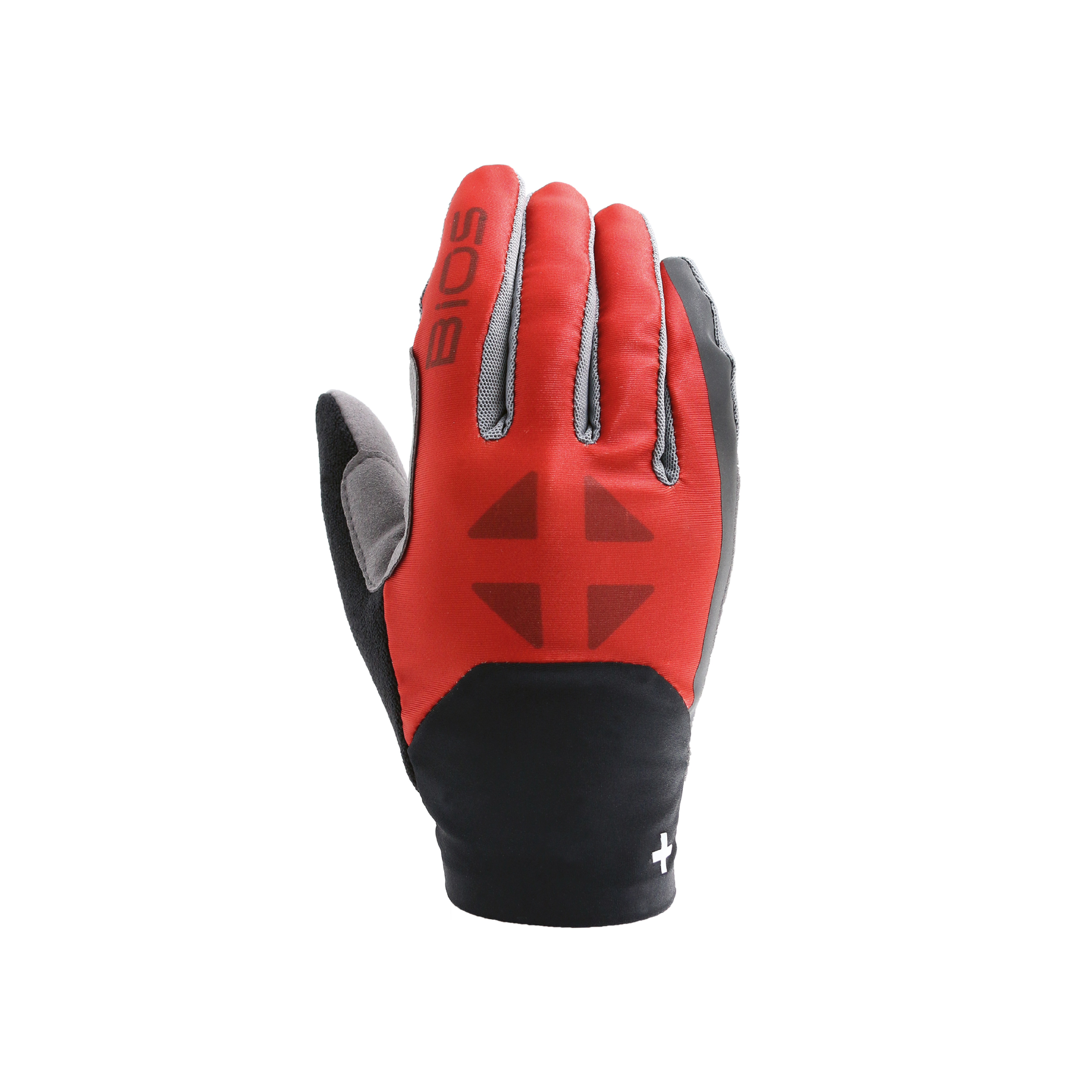 BIOS Hero Long Glove, Women, LS - Women, red