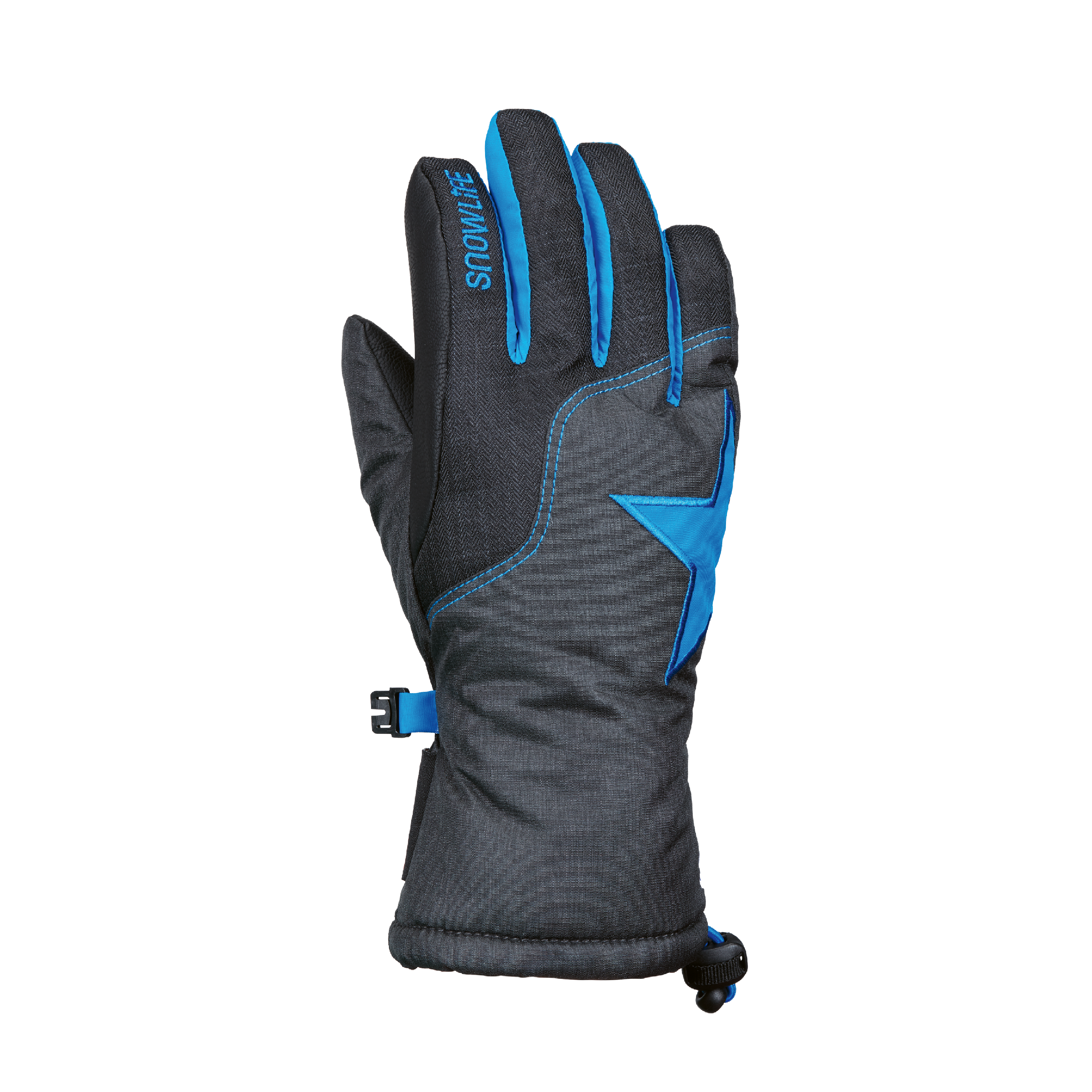 Kids Sirius DT Glove, KXS, black/blue, Junior & Kids