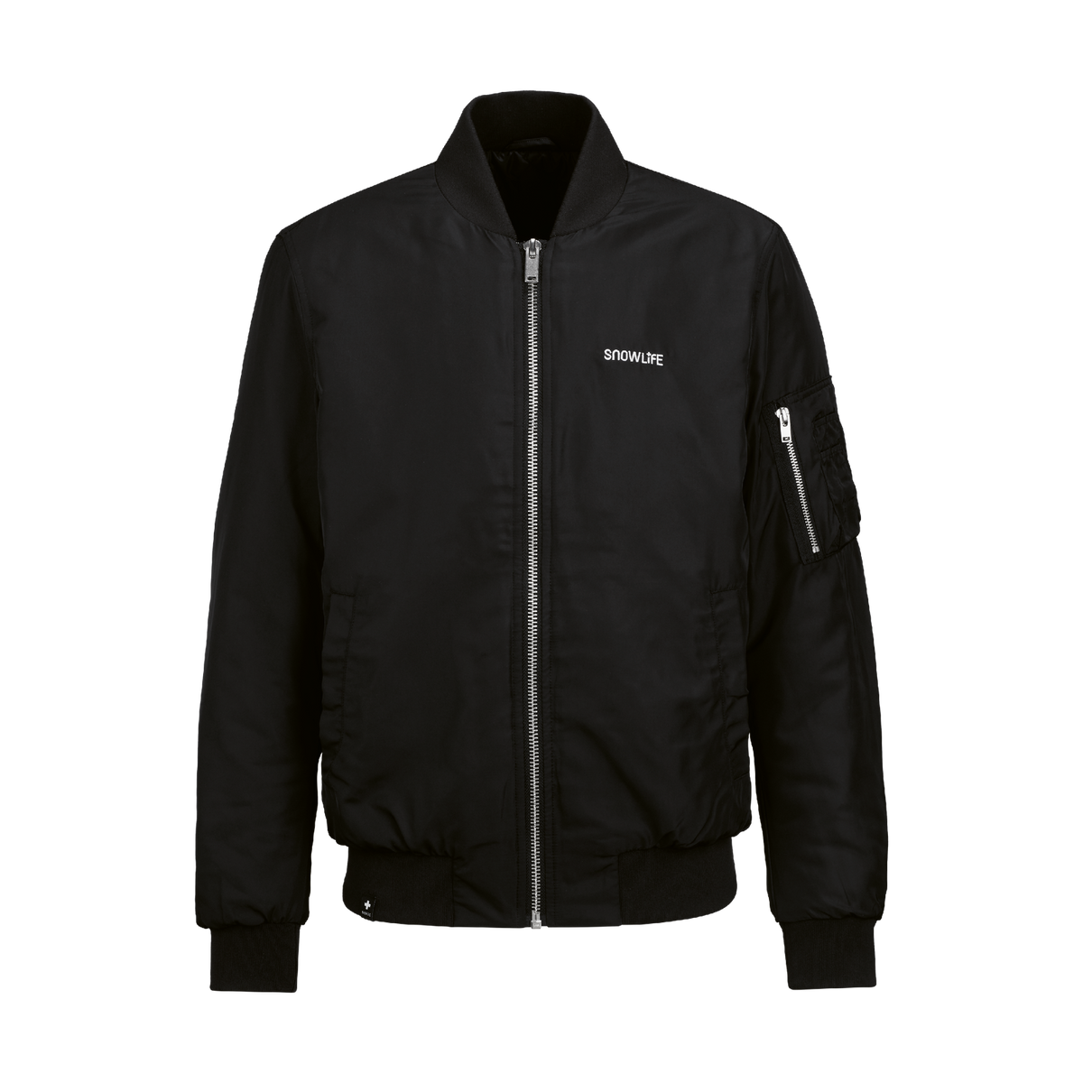 Classic Snowlife Bomber Jacket, black, L, Unisex