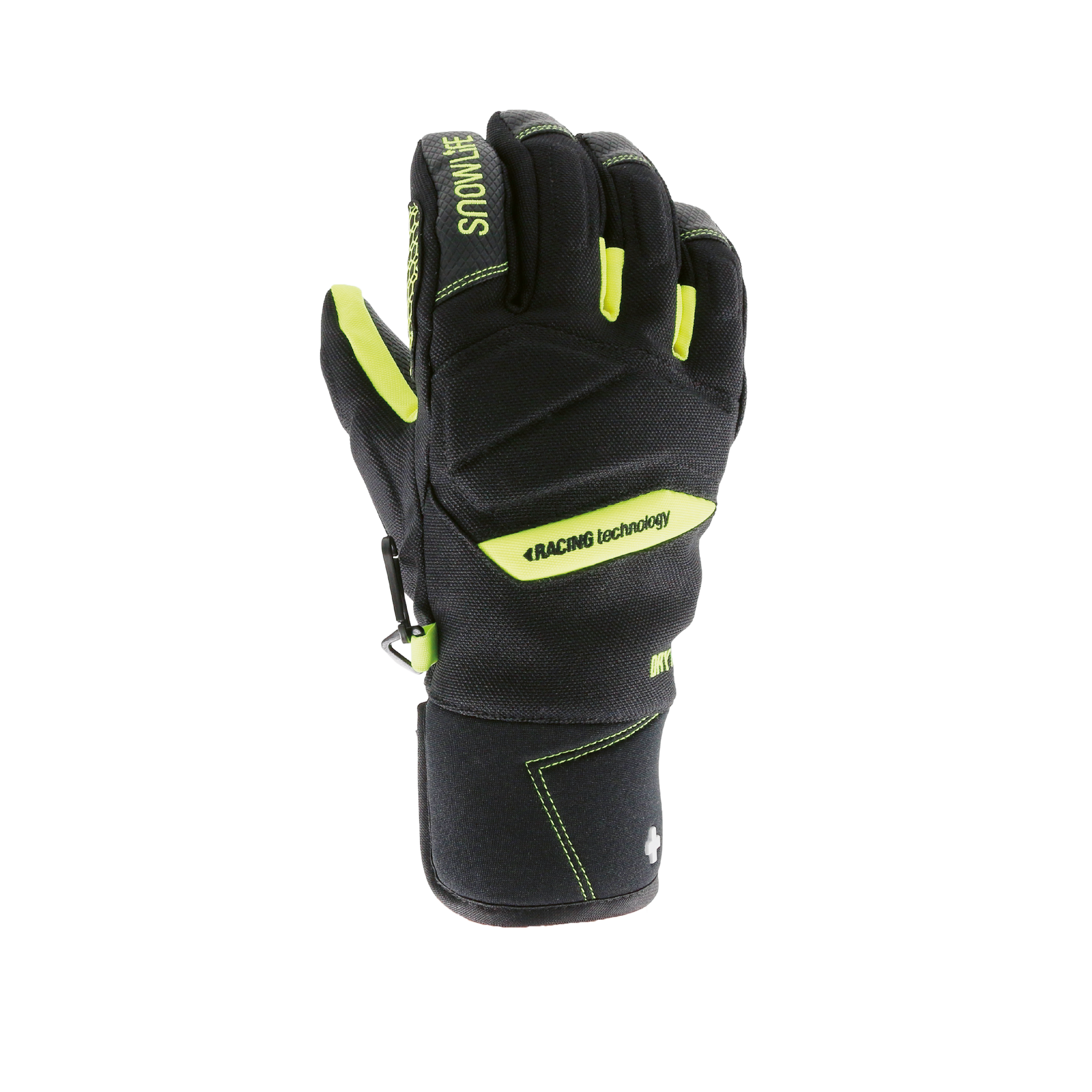 JR Racer DT Glove, JS, black/lime, Junior & Kids