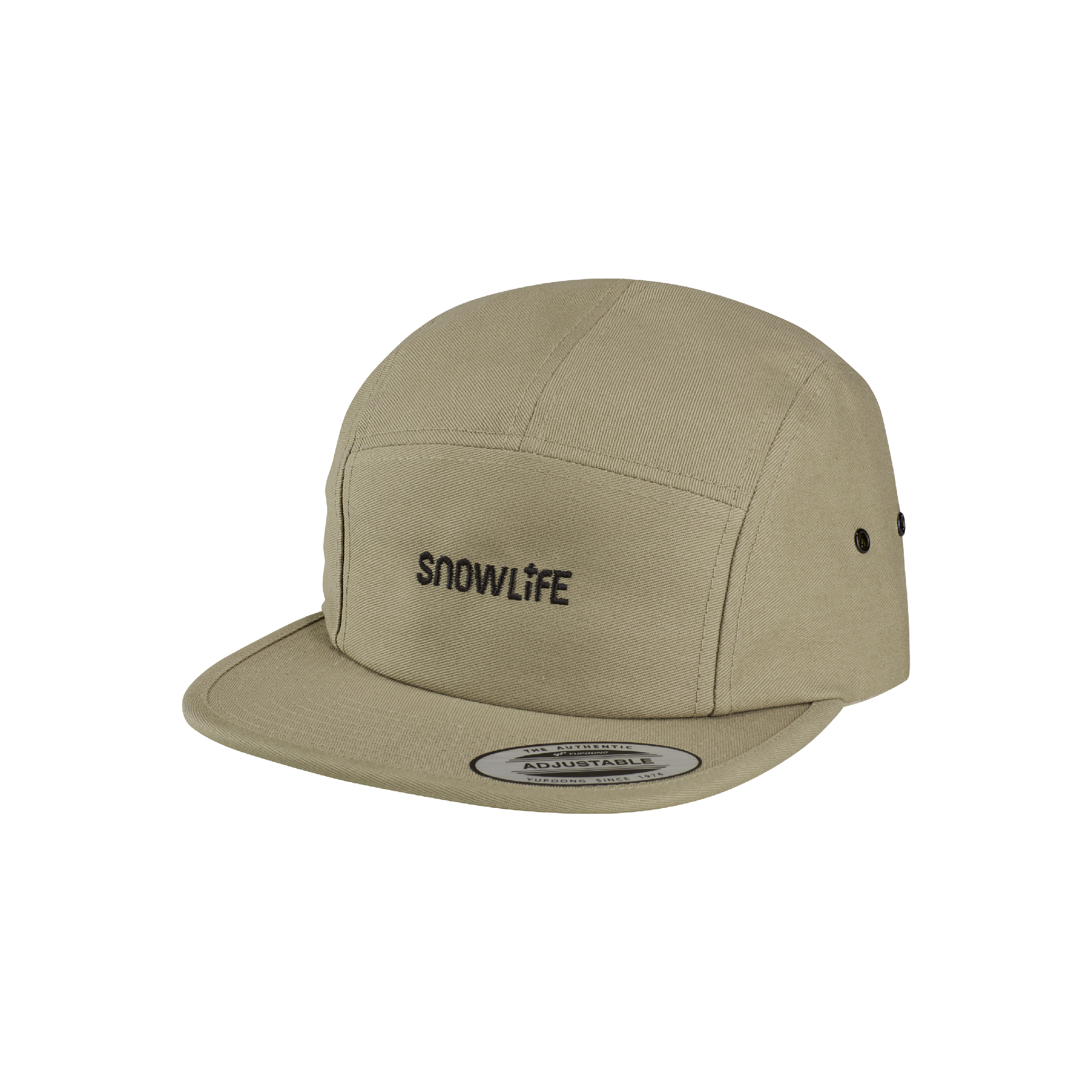 Classic Snowlife  5 Panel Cap, khaki, one size, Unisex