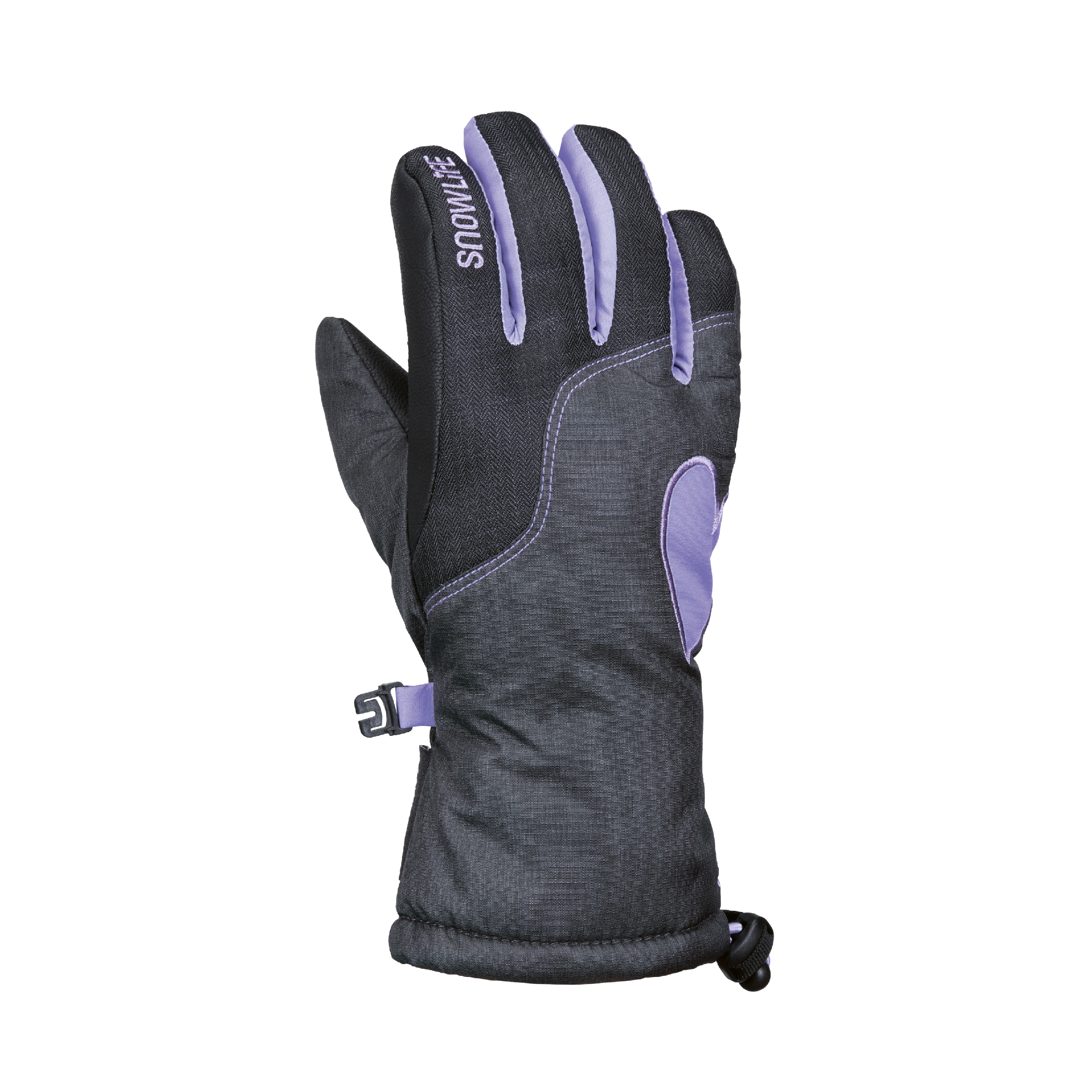 Kids Sirius DT Glove, KXS, black/violet, Junior & Kids