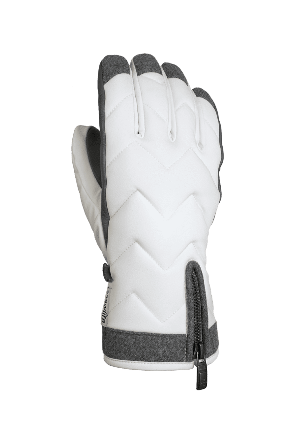 Winter- und Ski-Handschuh, Glove, Primaloft, weiss