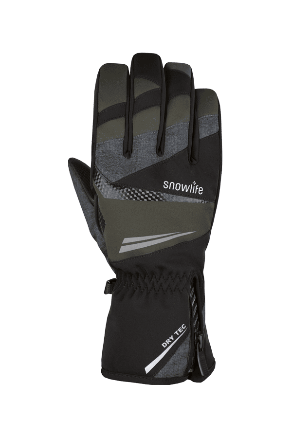 Comfort DT Glove, schwarz grauer Handschuh mit Dry-Tec Membrane