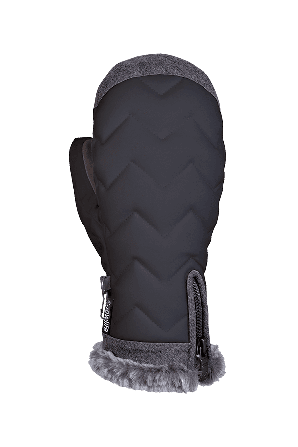 Winter- und Ski-Handschuh, Fäustlinge, Glove, Primaloft, schwarz