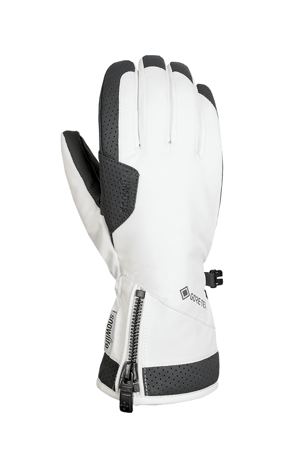Winter- und Ski-Handschuh, Glove, Lavalan, weiss, graphit