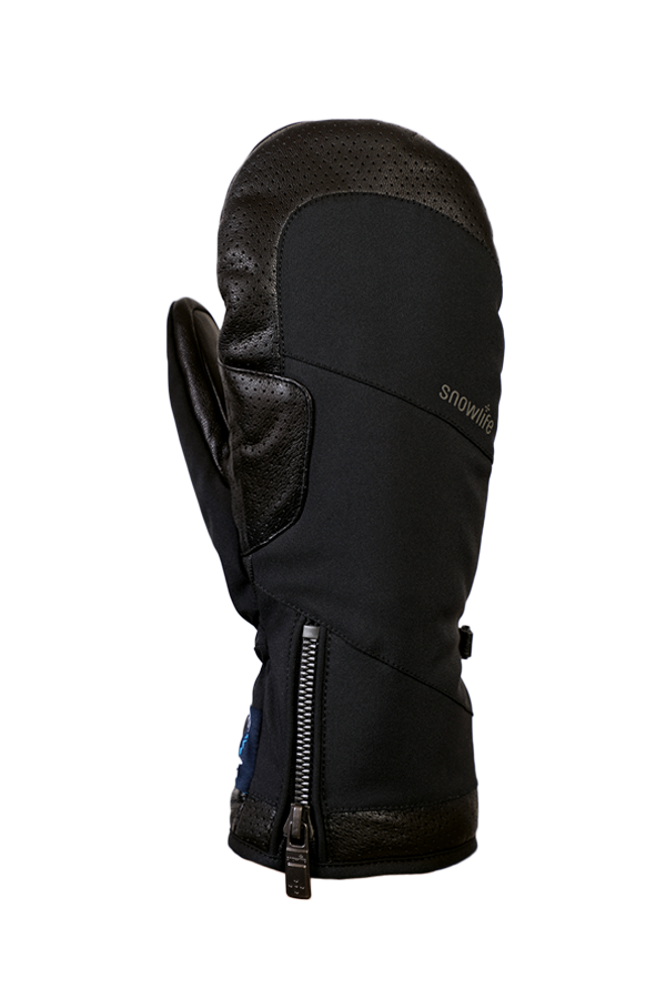 Ovis GTX Mitten, Fausthandschuh, edel Handschuh, hohe Qualität, mit Gore-Tex Membran, schwarz