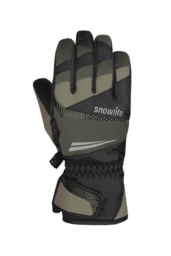 Winter- und Ski-Handschuh mit Dry-Tec, Glove, schwarz, grau