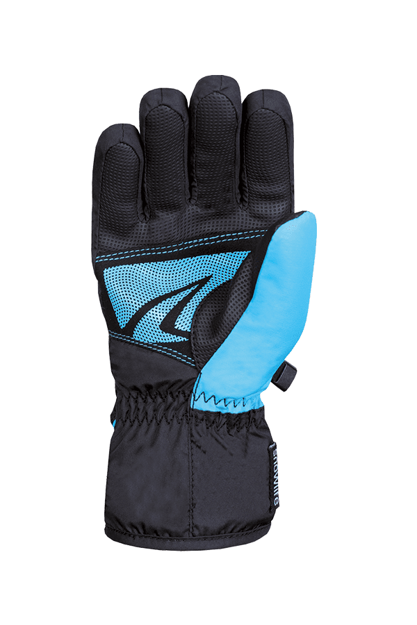 Winter- und Ski-Handschuh mit Dry-Tec, Glove, schwarz, türkis