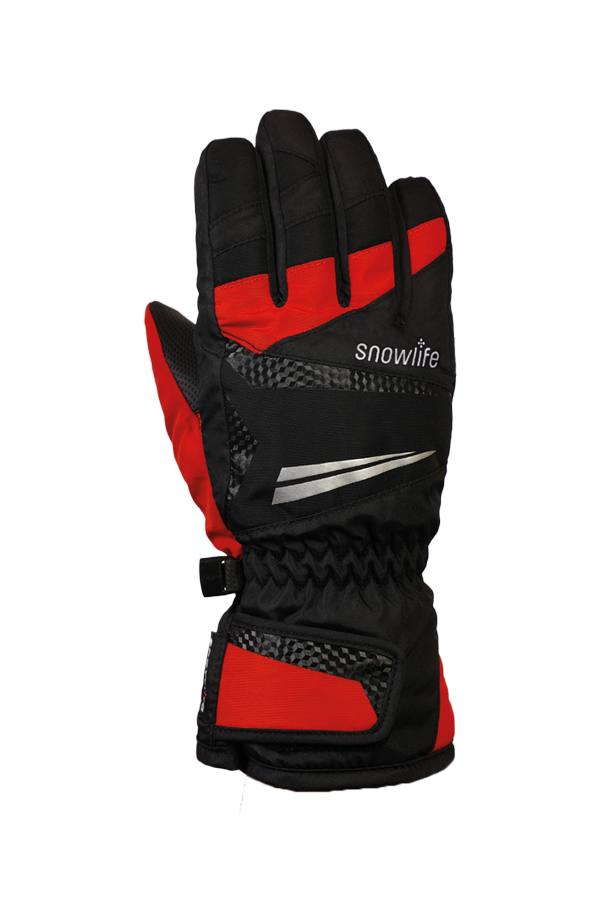 Junior Racer DT Glove, Kinderhandschuh, sportlich, warm, rot, schwarz