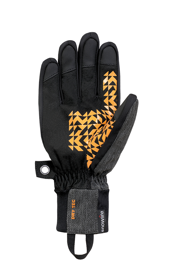 Future DT Glove, Freeride Gants, orange, jaune, brun