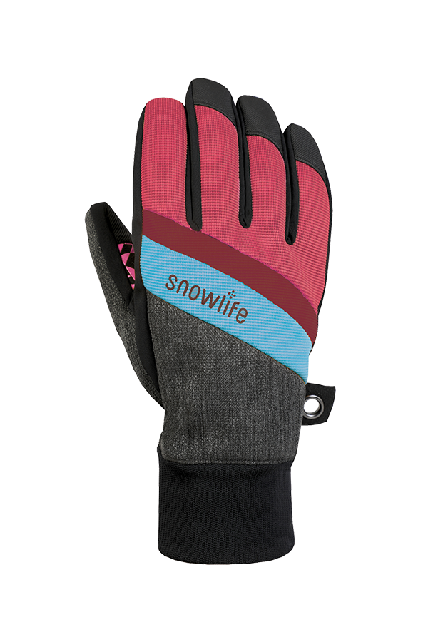 Future DT Glove, Freeride Gants, bleu, rouge, pink