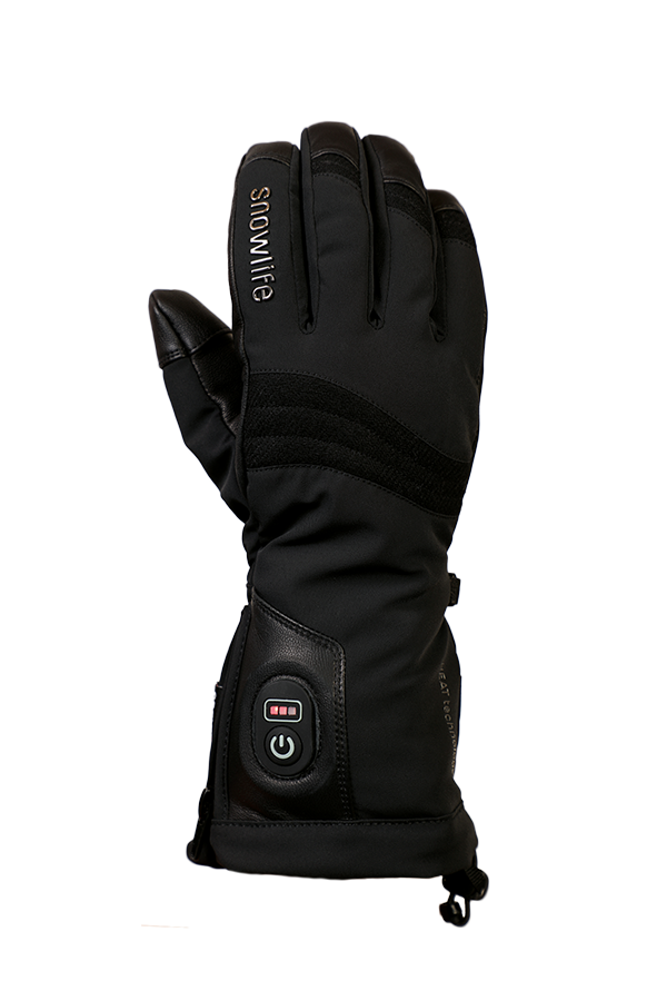Heat DT Glove, heatable glove, with battery, extra warm, with Lavalan, black