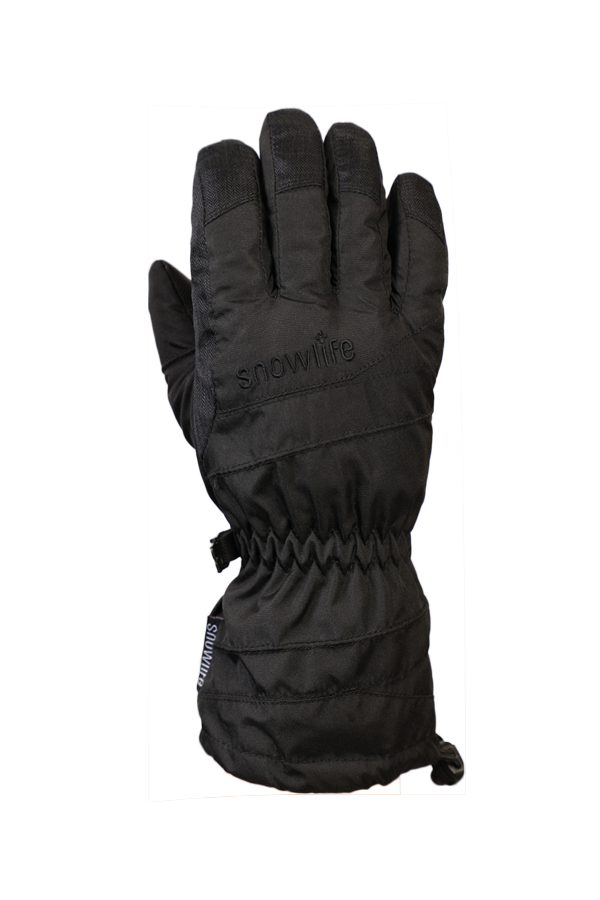 Junior Lucky GTX Glove, Handschuhe für Kinder, mit Gore-Text Membrane, warm, atmungsaktiv, wasserfest, schwarz