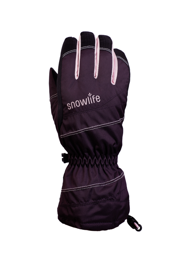 Junior Lucky GTX Glove, gants pour enfants, avec membrane Gore-Text, chaud, respirant, imperméable, violet, rosa