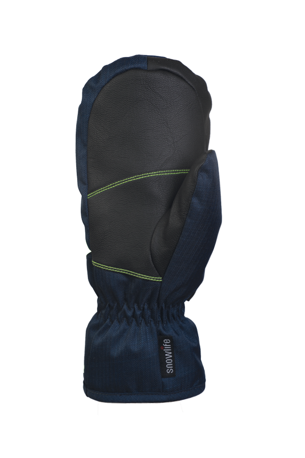 Junior Orion DT Glove, moufles, gants pour enfants, chaud, résistant à l'eau, bleu, bert