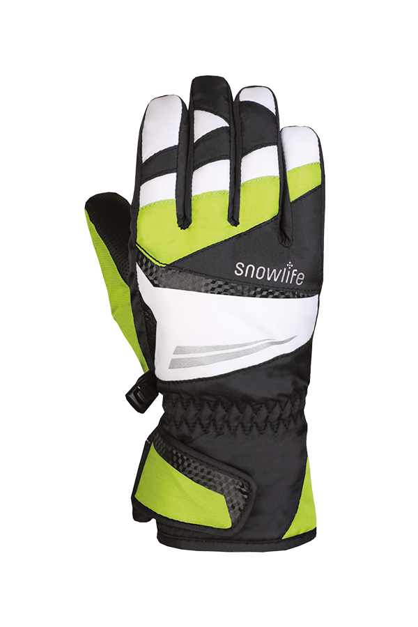 Juniors Racer DT Glove, Racing Gloves, Winter, Childern, green