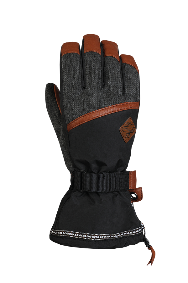 Rider DT Glove, Gants Freeride, cuir, brun