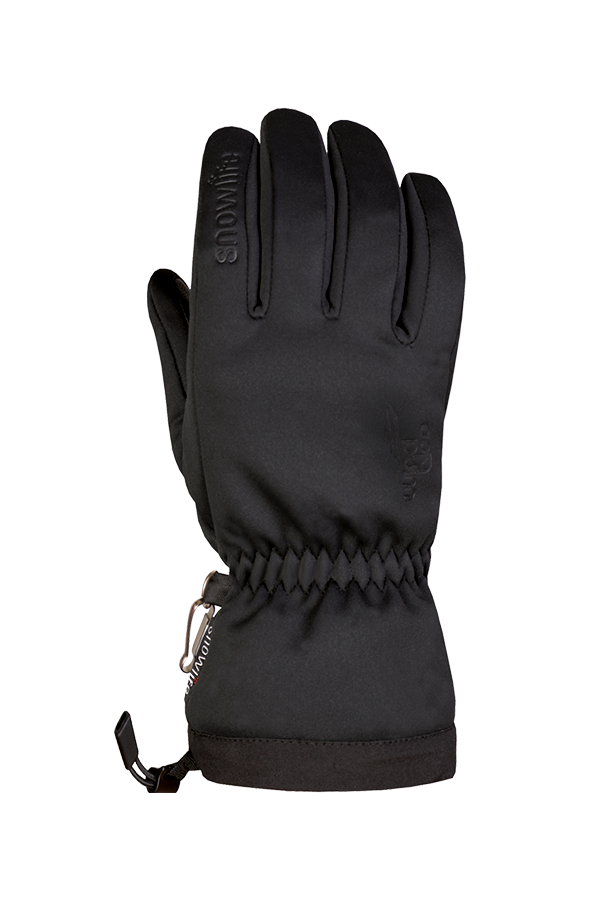 WS Soft Shell Glove, Gants avec Gore-Tex windstopper, noir
