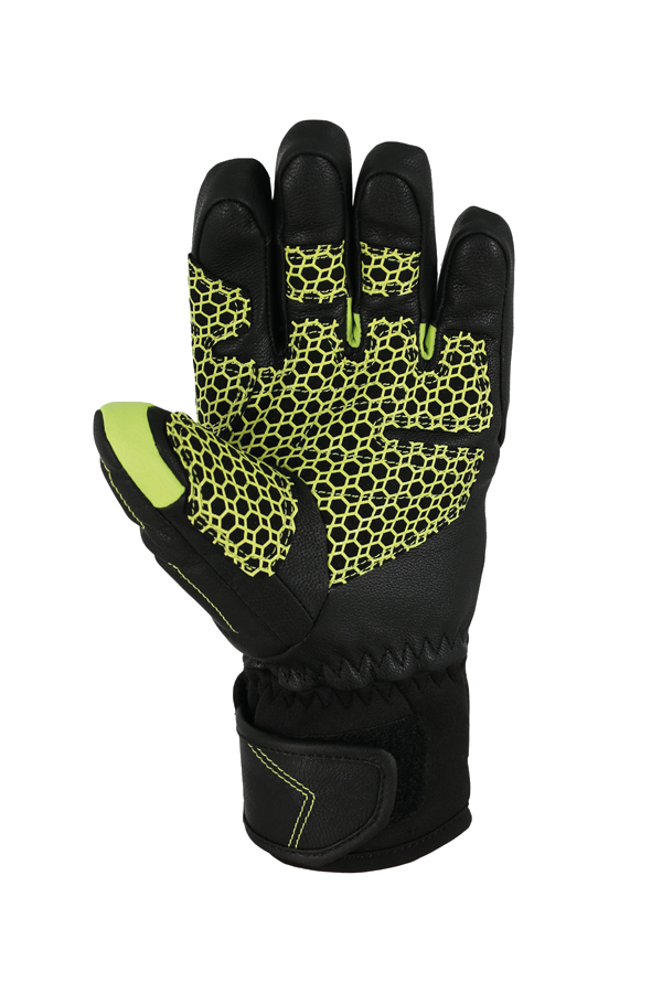 JR RACE GLOVE, Knuckle protection, shock absorber, quick dry, Genuine leather, cut resistant ceramic